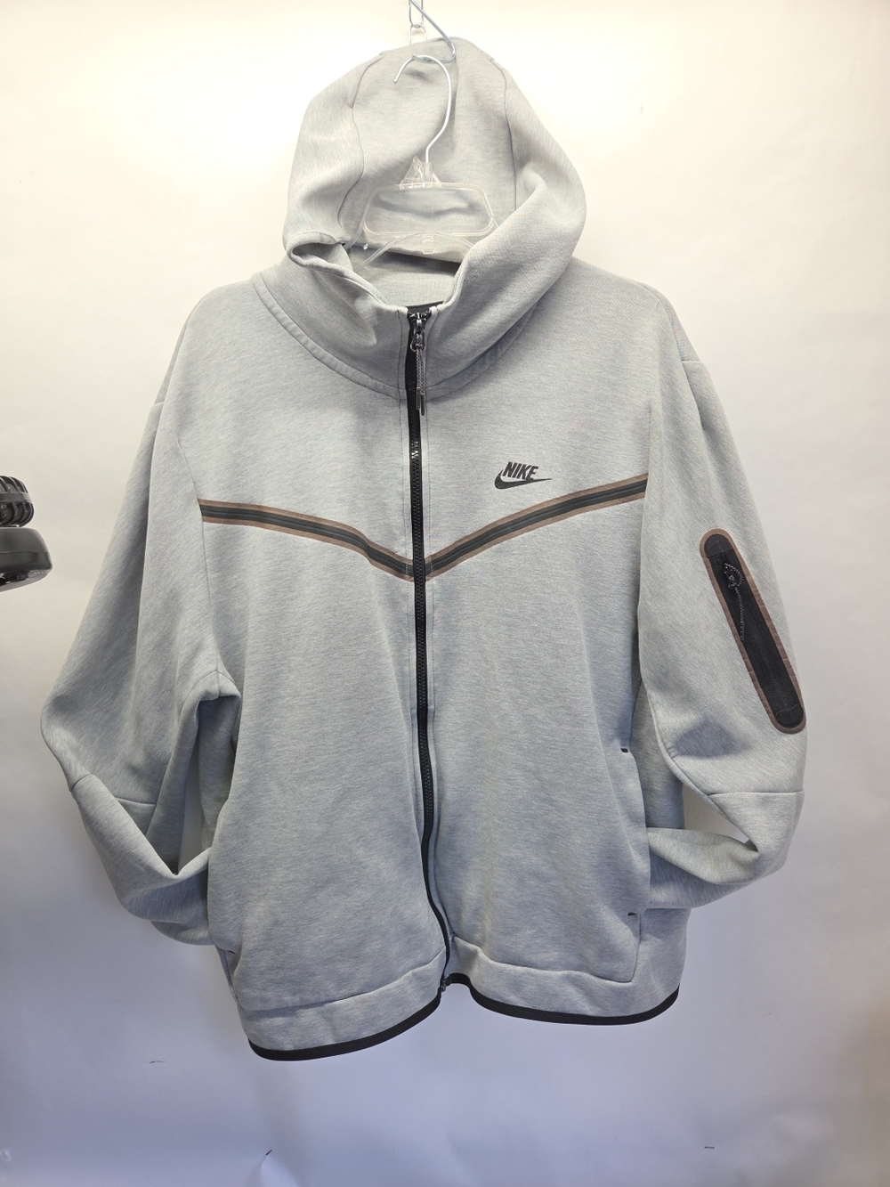 Nike Sportswear Tech Fleece Men's Full-Zip Hoodie CU4489-063 Size XL